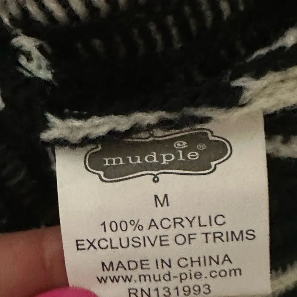 Mudpie Windowpane Tunic Sweater Dress Size Medium - Picture 6 of 7
